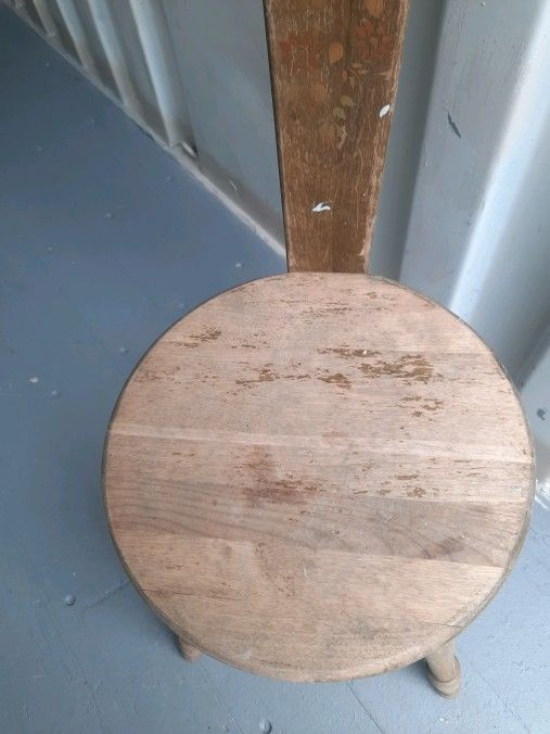 Antique spinning chair - $85