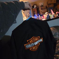 Large Harley Davidson jacket