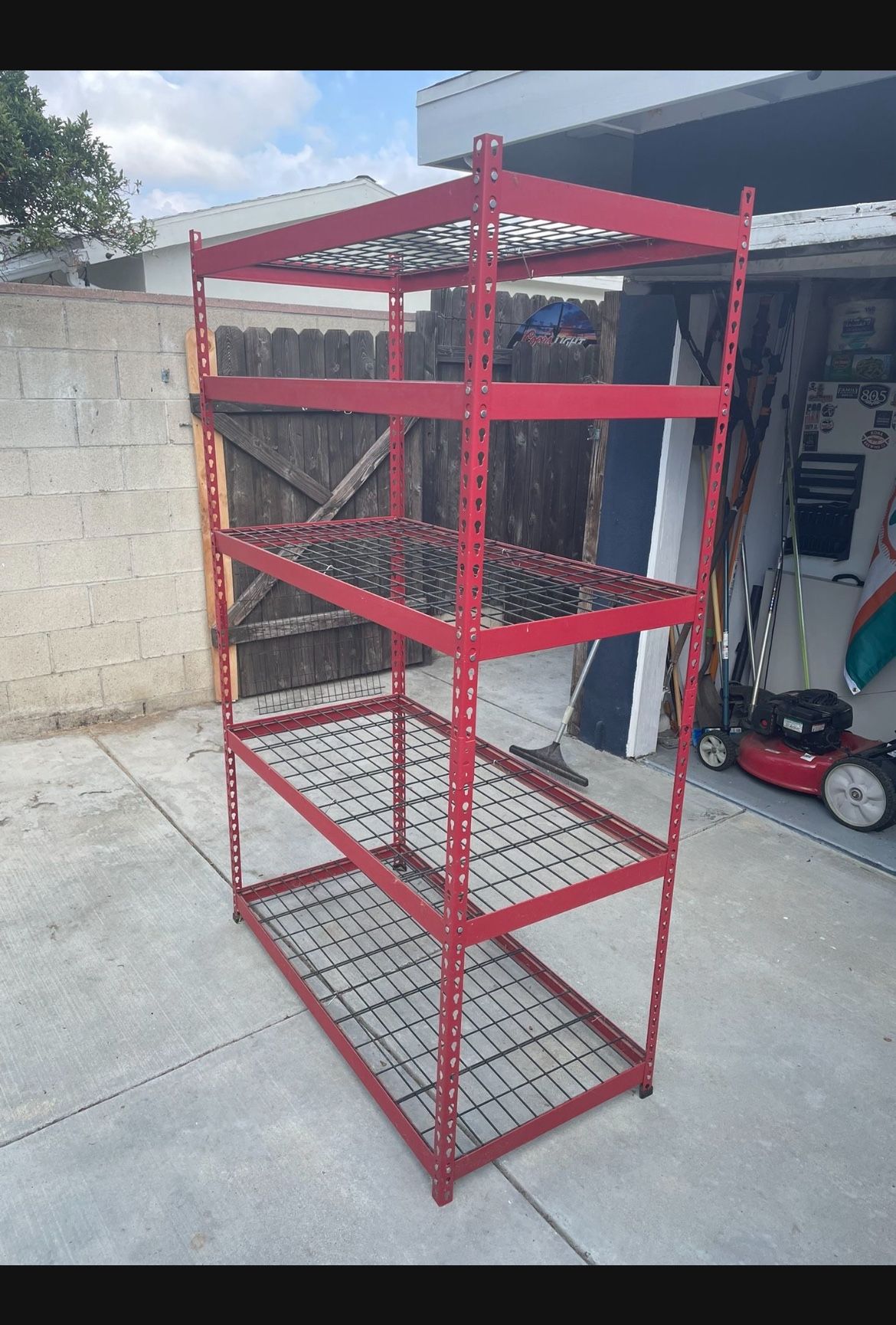 5 Tier Metal Shelfing