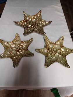 Arda Hand Painted Glassware Painted Turquise and GOLD