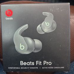 BEATS FITS PRO.  SAGE GREY.   NEW