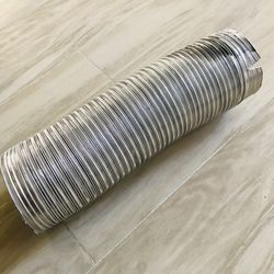 Flexible 4 inch Wide & 16” Long Aluminum Ducting Tube Dryer Vent Hose Exhaust