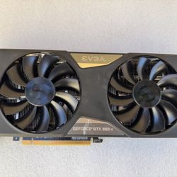 EVGA GeForce GTX 980TI GPU Video Card