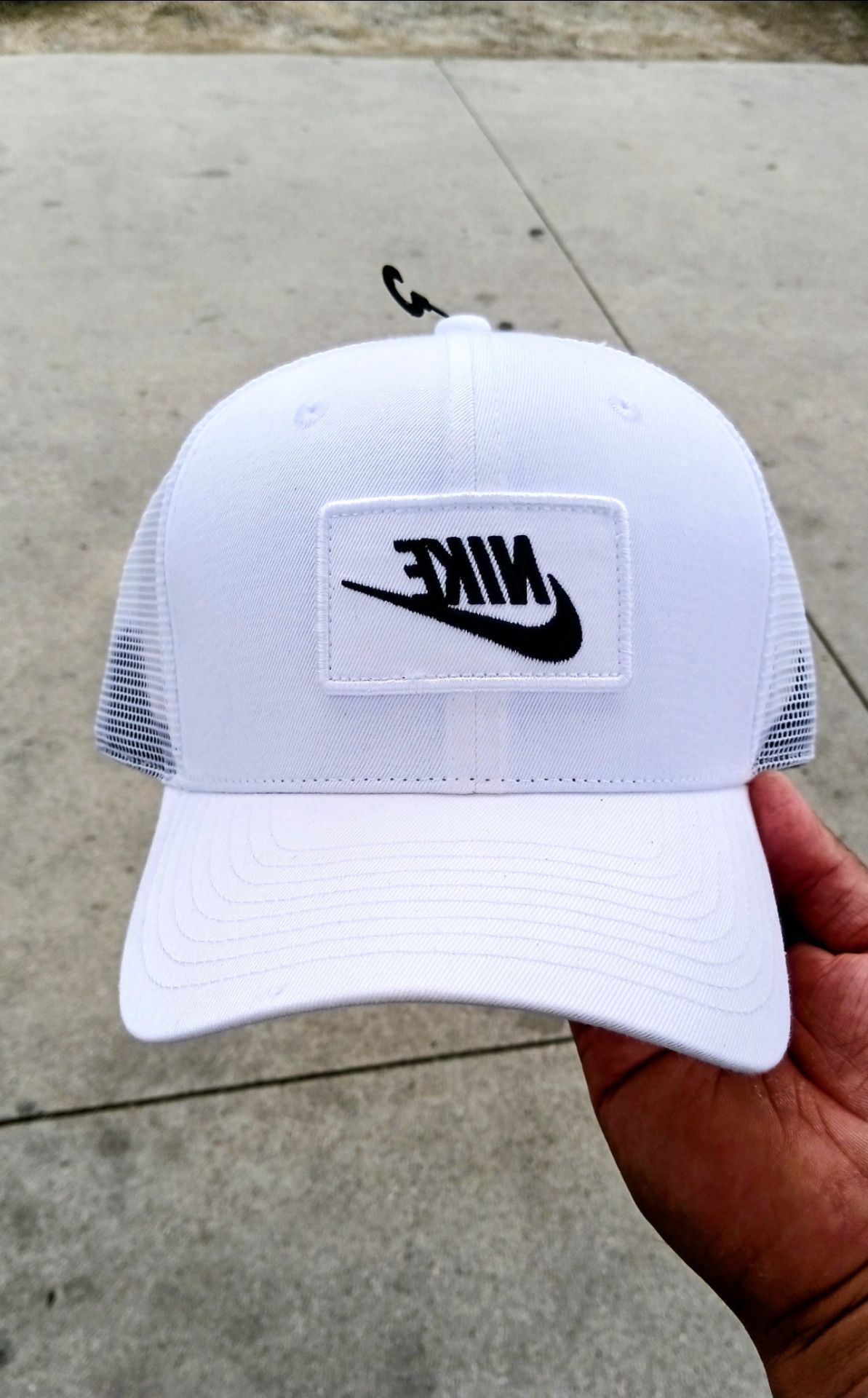 Nike White/Black Snap Back Cap with Tags (New Item) Asking $20 Firm on Price