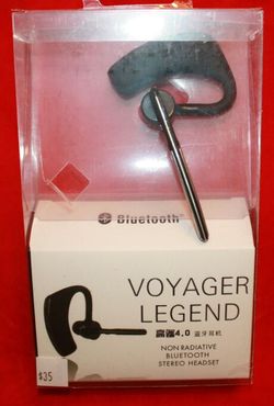 Bluetooth earpiece / Headphones / earbuds / headset compatible with any device hear music or answer calls