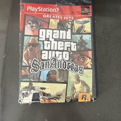 GTA San Andreas For Ps2