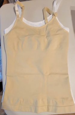 Womens Tummy Control Shapewear Tank Tops Seamless V-Neck Compression Tank Tops Adjustable Shoulder Straps Body Shaper Camisole
