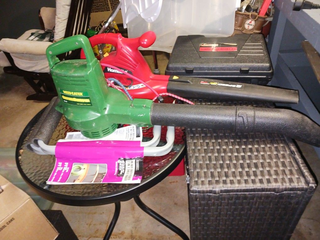 2 Leaf Blowers 