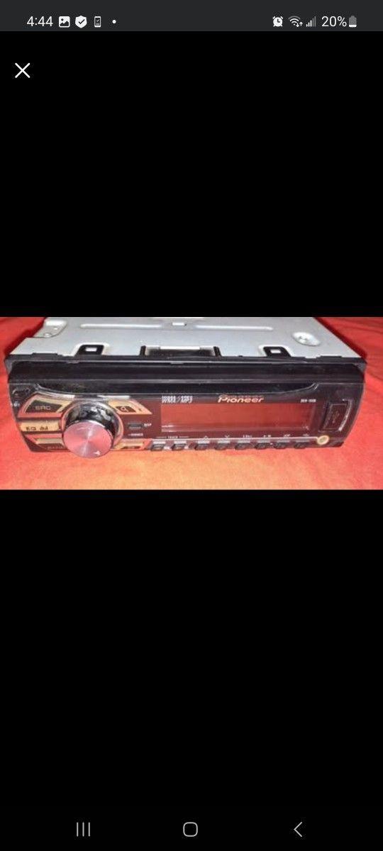 PIONNER CAR STEREO / stereo de carro pionner