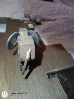 VTG Rock Creek Metal Craft Elephant Nuts Bolt Hardware Handcrafted Figurine 1.5"