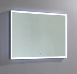 LED light up wall mirror