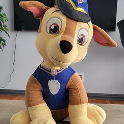 Large Paw Patrol Chase Plush Toy