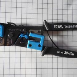 IDEAL Telecaster #30-496 Non-Ratchet For RJ-11/RJ-45 Modular Plug