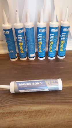 6 - New Sealed Atlas UltiBond Metal Roof Sealant Caulk  10.1 oz Cartridge Black