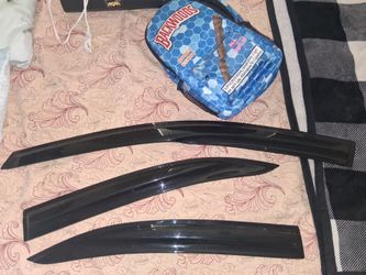 Window deflector for rain for a 2010 acura tsx