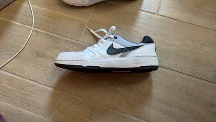 Nike full force low, white, gray, and black size 7