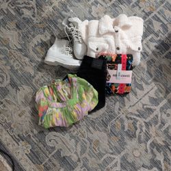 Lot Of Shoes And Clothes, Most New No Tag