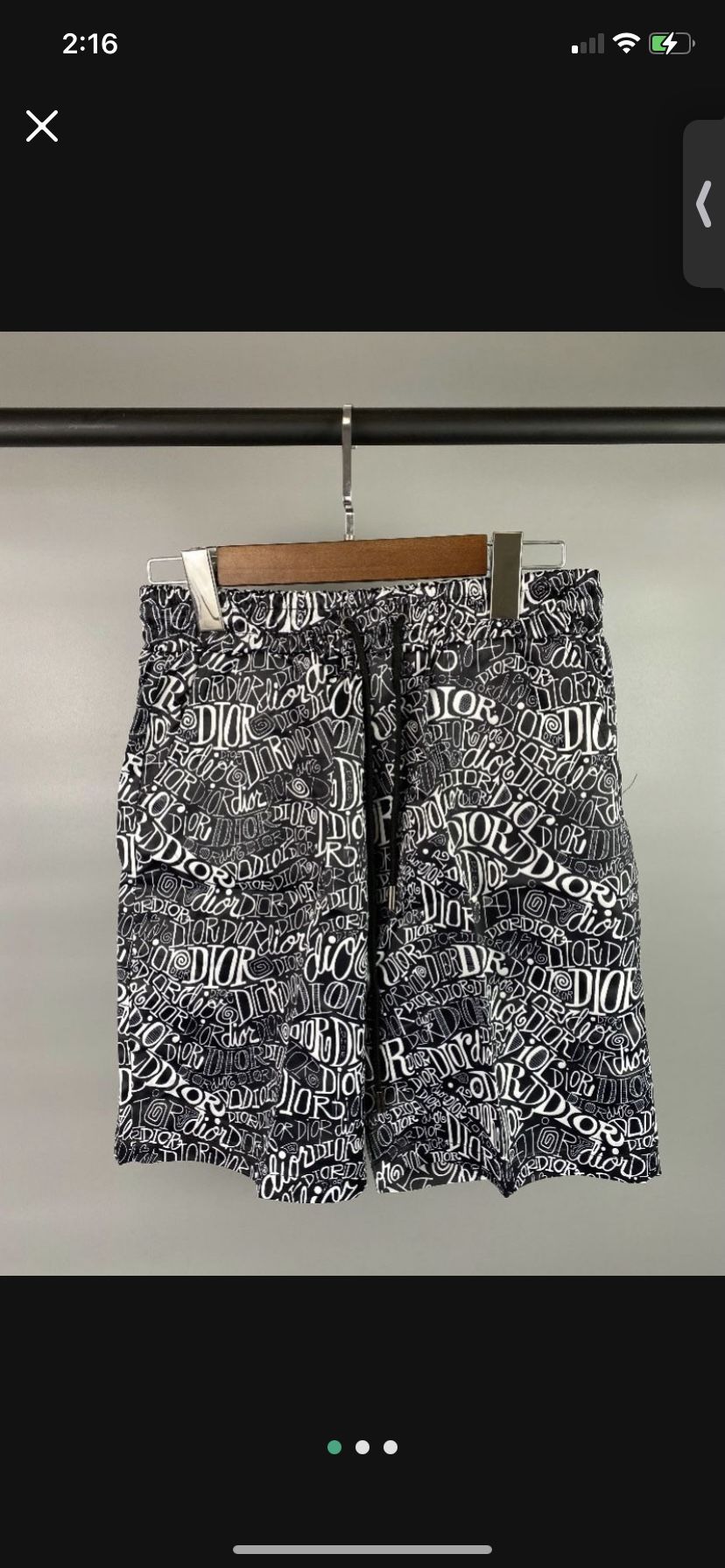 Christian Dior Swim Trunks All Sizes