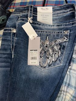 Miss me jeans - boot cut ! 28w 32l