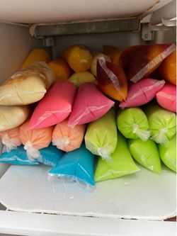 Ricos hielos y mangonadas todos los días y para cualquier evento