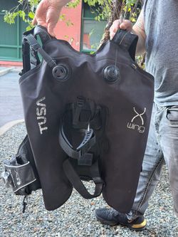 Russia X-Wing ( BCJ- 8000 ( C) Scuba diving rear inflation buoyancy compensator device