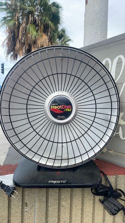 Presto Heatdish with Tilt Parabolic Radiant Heater, Reflective, Electric,