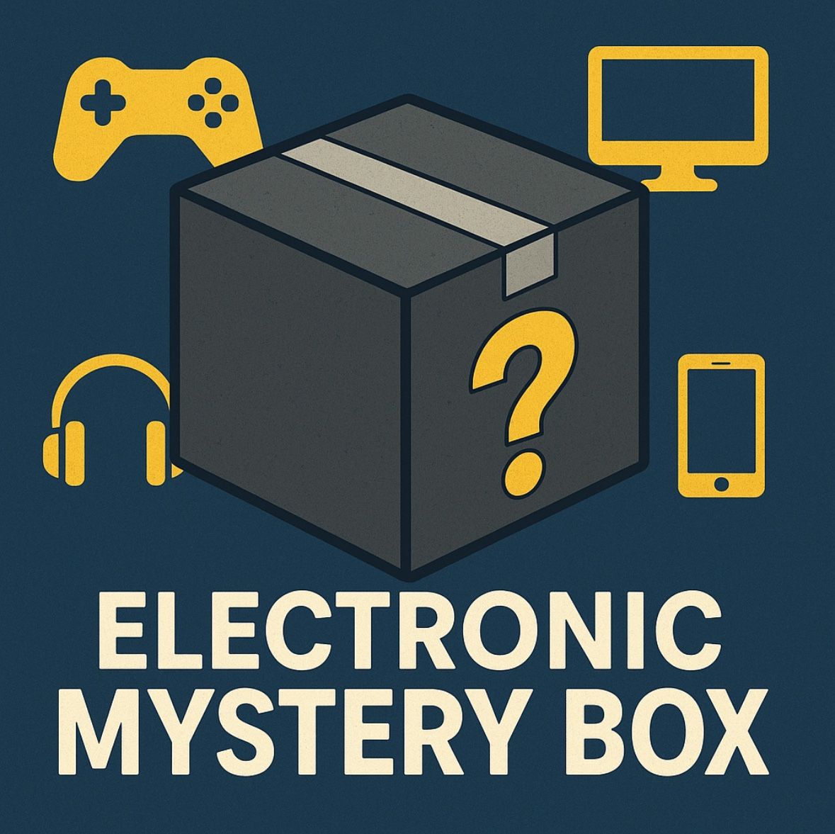 Electronic mystery box (4 Brand New Items)