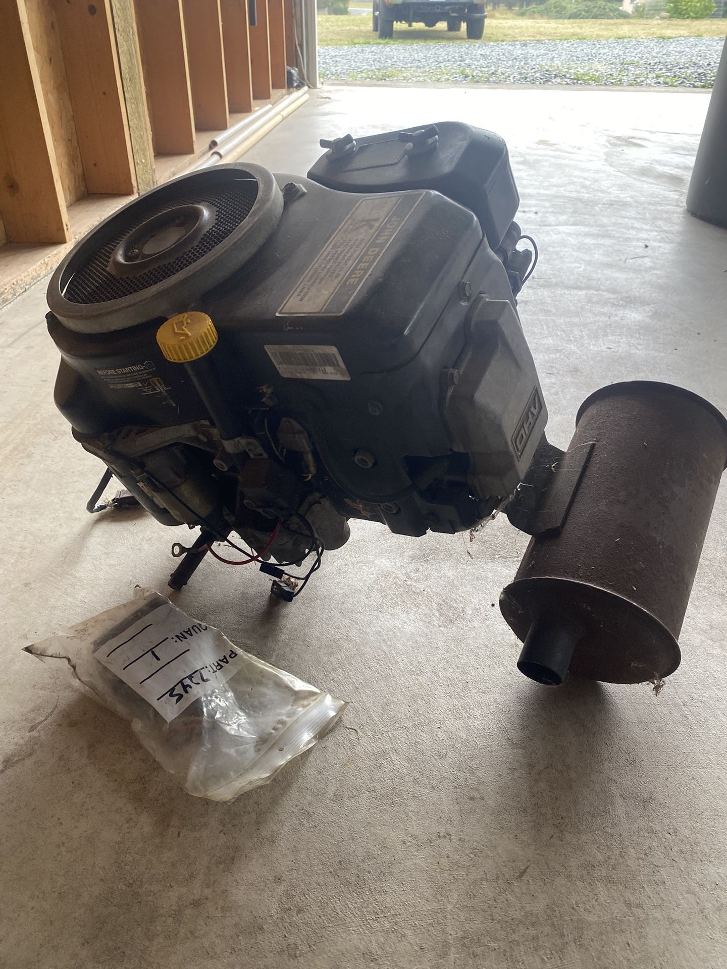 John Deere Tractor Motor
