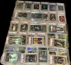 Graded NBA Basketball cards from PSA MPE Beckett Arena and CGC with LeBron Haliburton ja ball and more