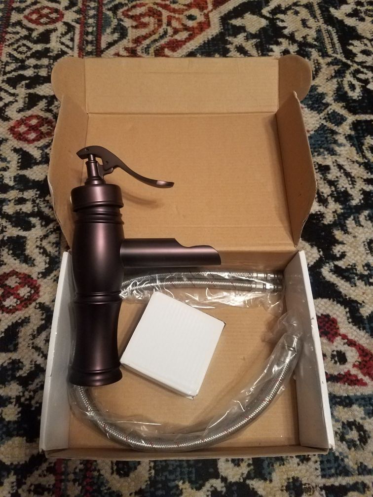 Basin aquafaucet brand new rubbed bronze finish