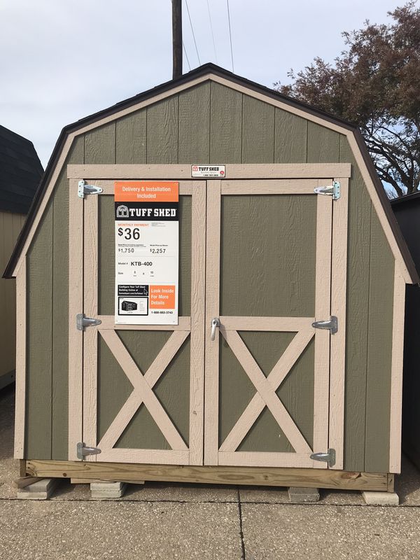 Tuff Shed Display For Sale Mesquite Home Depot 8x10 for 