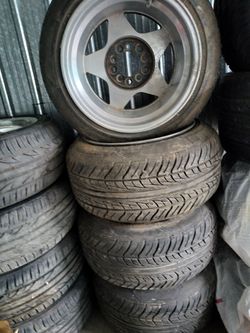 Up For Sale OG Wheels With Tires 