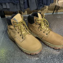 Work Boots for Men Waterproof Soft Toe Non Slip Comfortable Leather Workboots