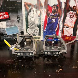 All city cages  Mks pedals  O8 straps