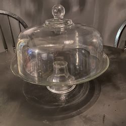 Glass Cake Stand 