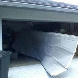 Broken garage door?