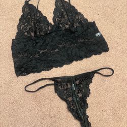 New Xxl lingerie Black Lace Lingerie Set Bra Bralette Panty