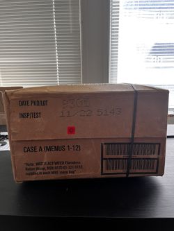 MRE box Case A