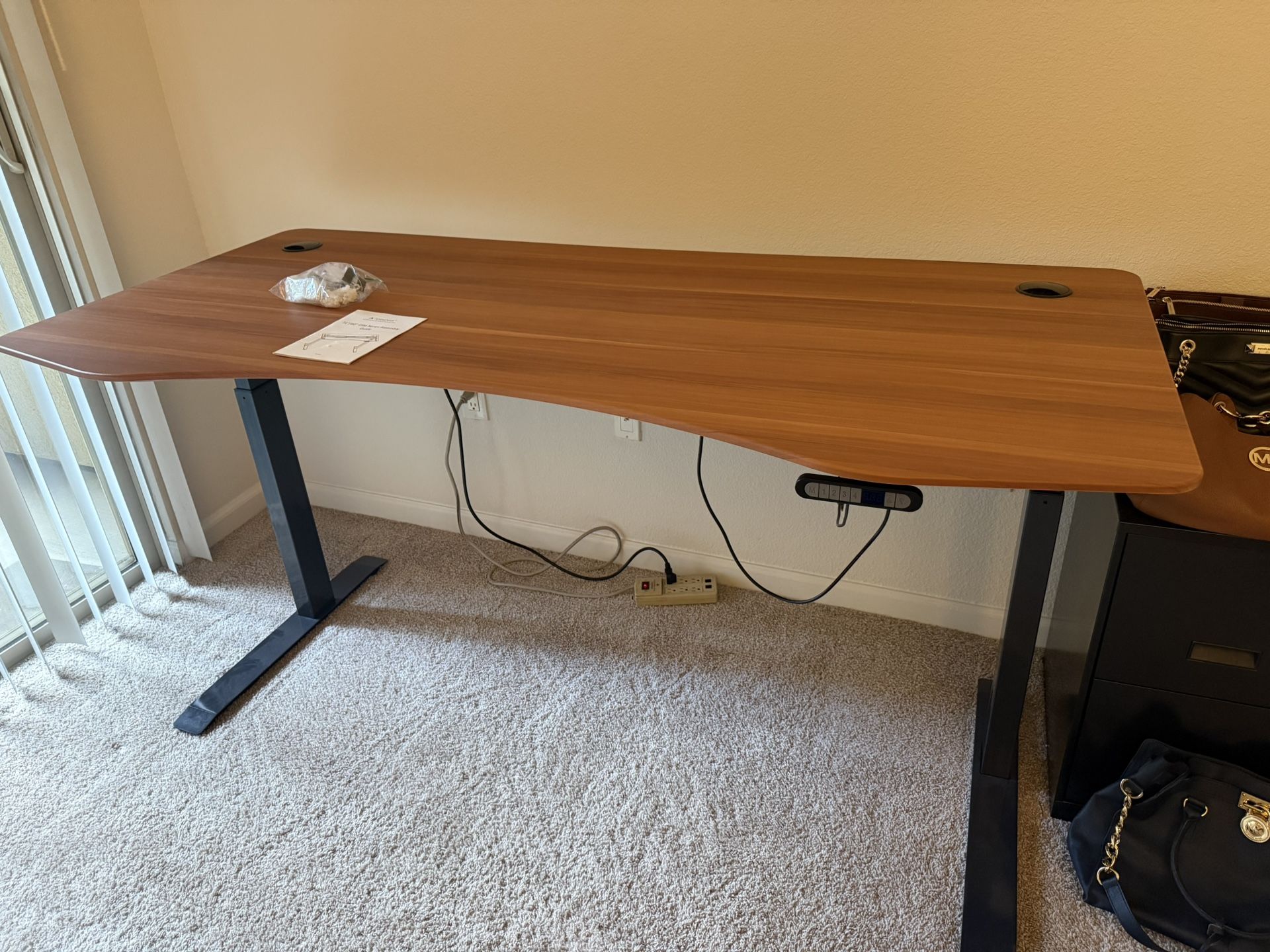 Tan Apex desk 