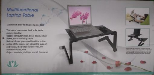 New laptop table