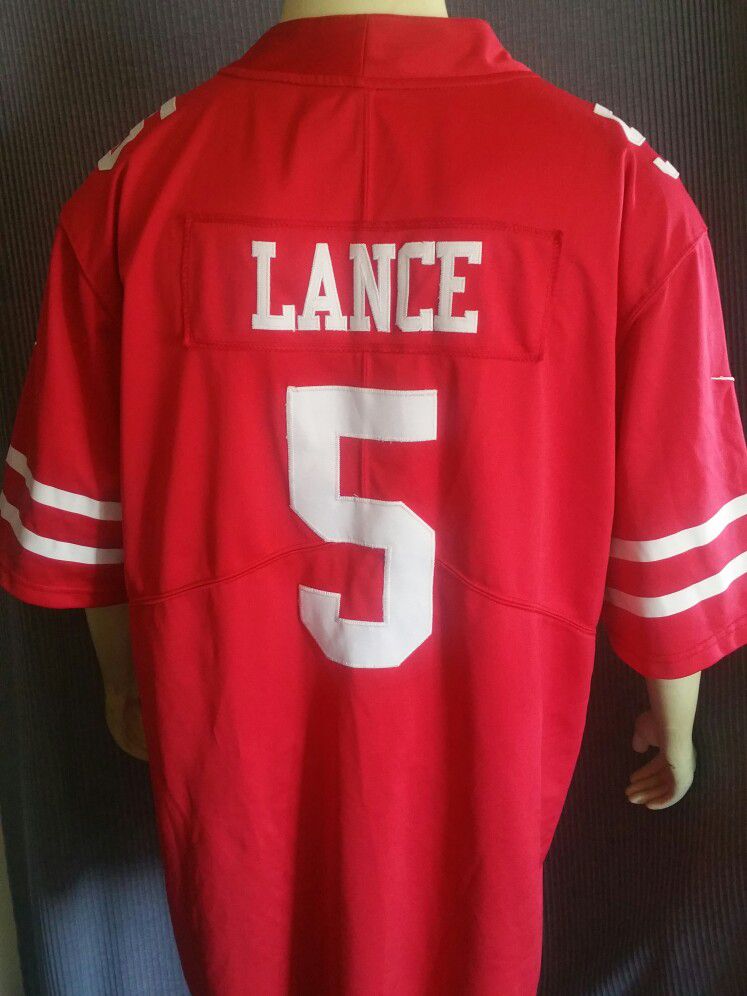 Nike San Francisco 49ers Trey Lance Stitched Jersey Men XL for Sale in  Chula Vista, CA - OfferUp
