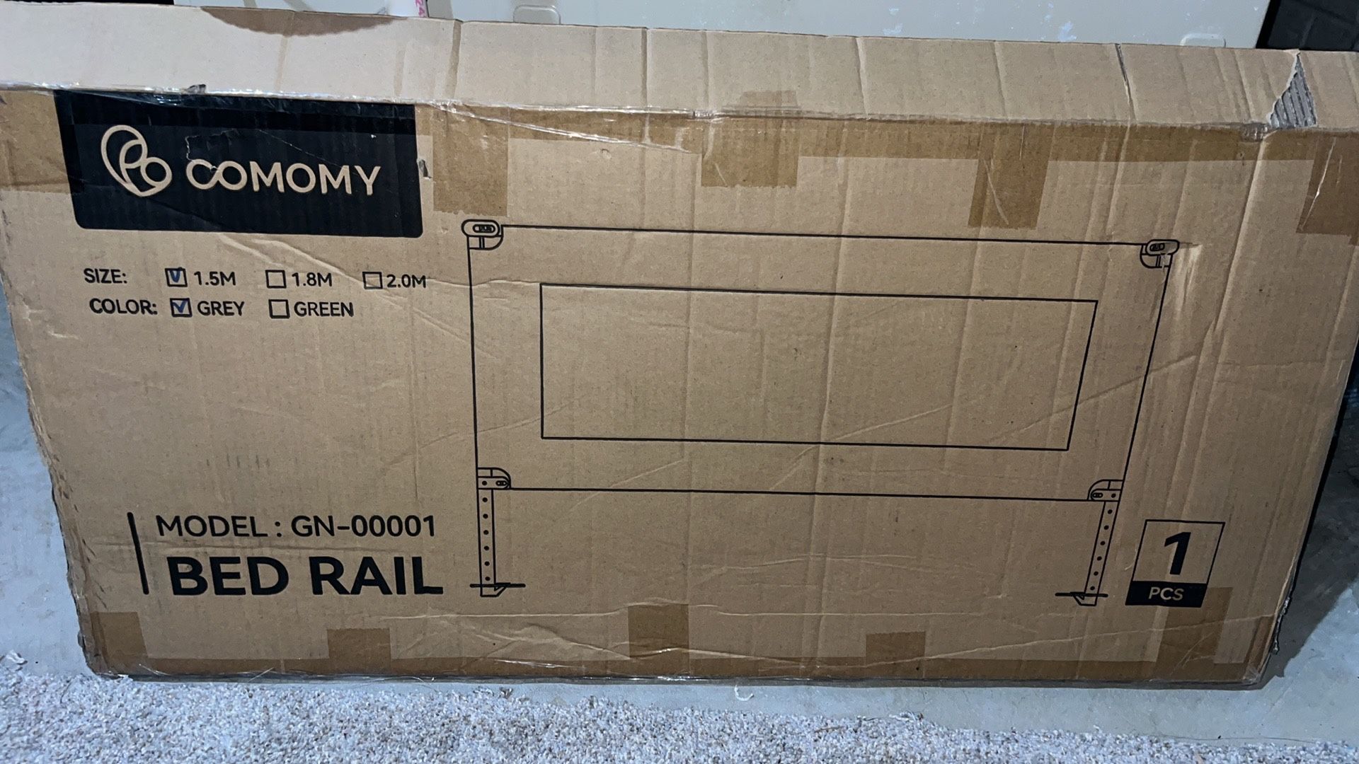New! Bed Rail 