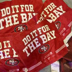 49ERS “Do It For The Bay” Rally Towel