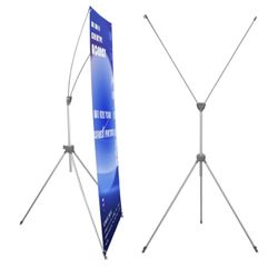 Reinforced X Banner Stand 23X63. 