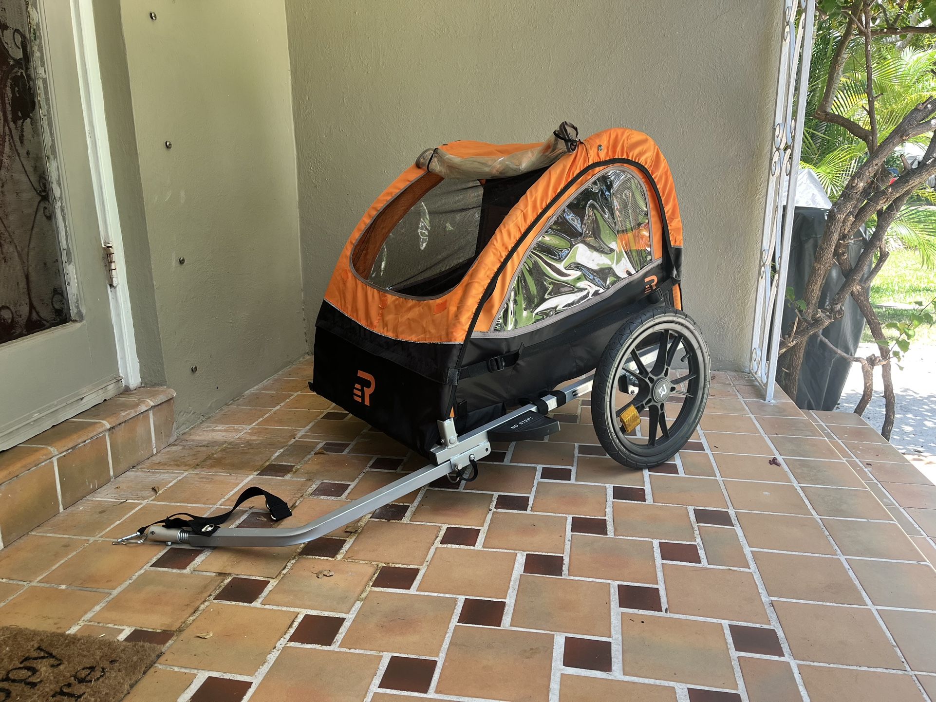 Retrospec Rover Kids’ Bike Trailer – Double