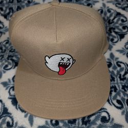 Boo tan snapback #mario #tan