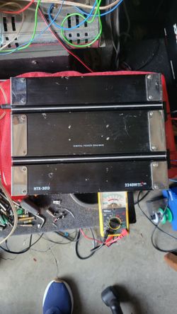 Dhd 2200 watts 2 channel amp