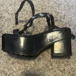 Gothic Platform Size 8 Heels