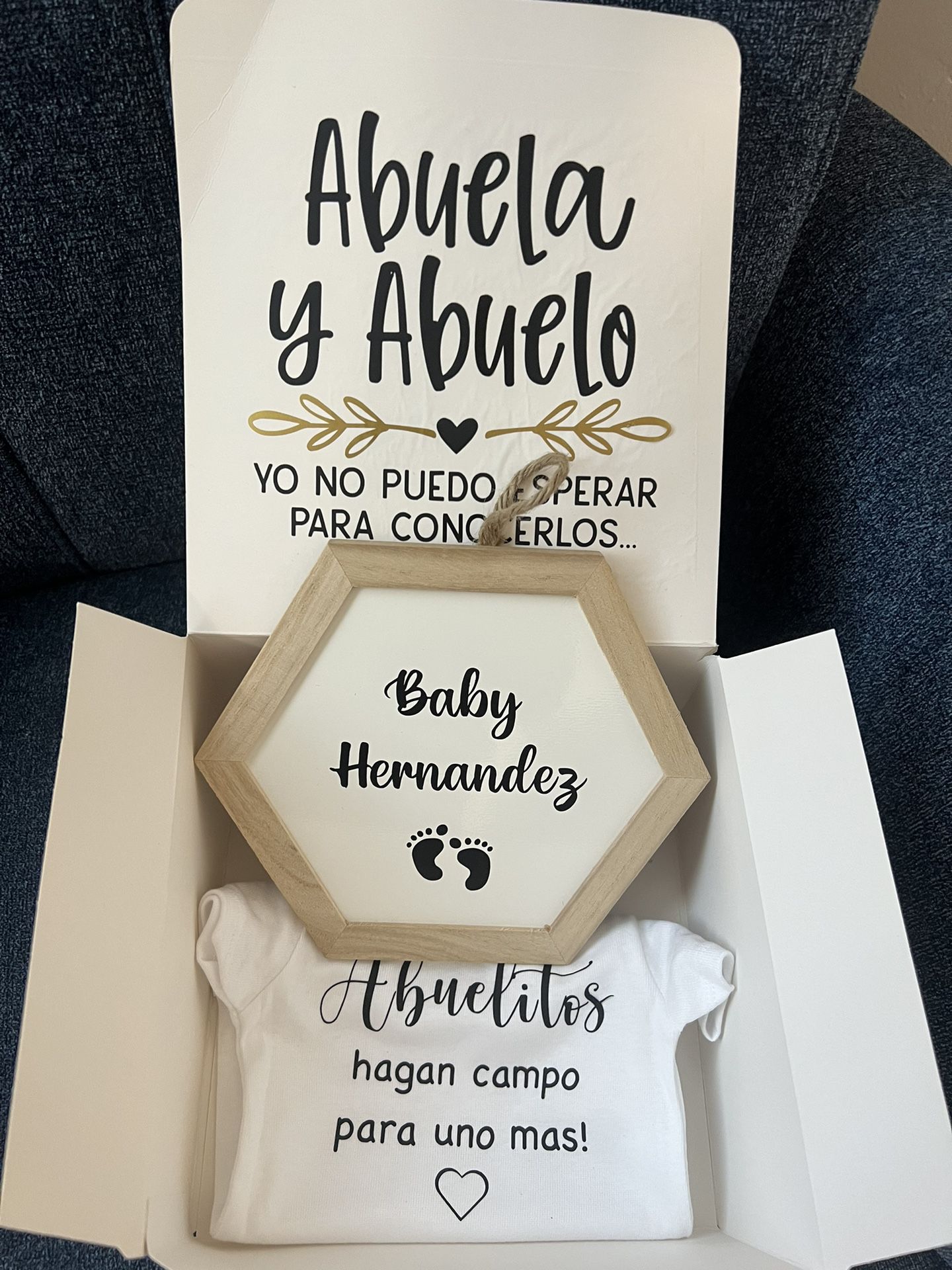 Baby Announcement Box Bundle
