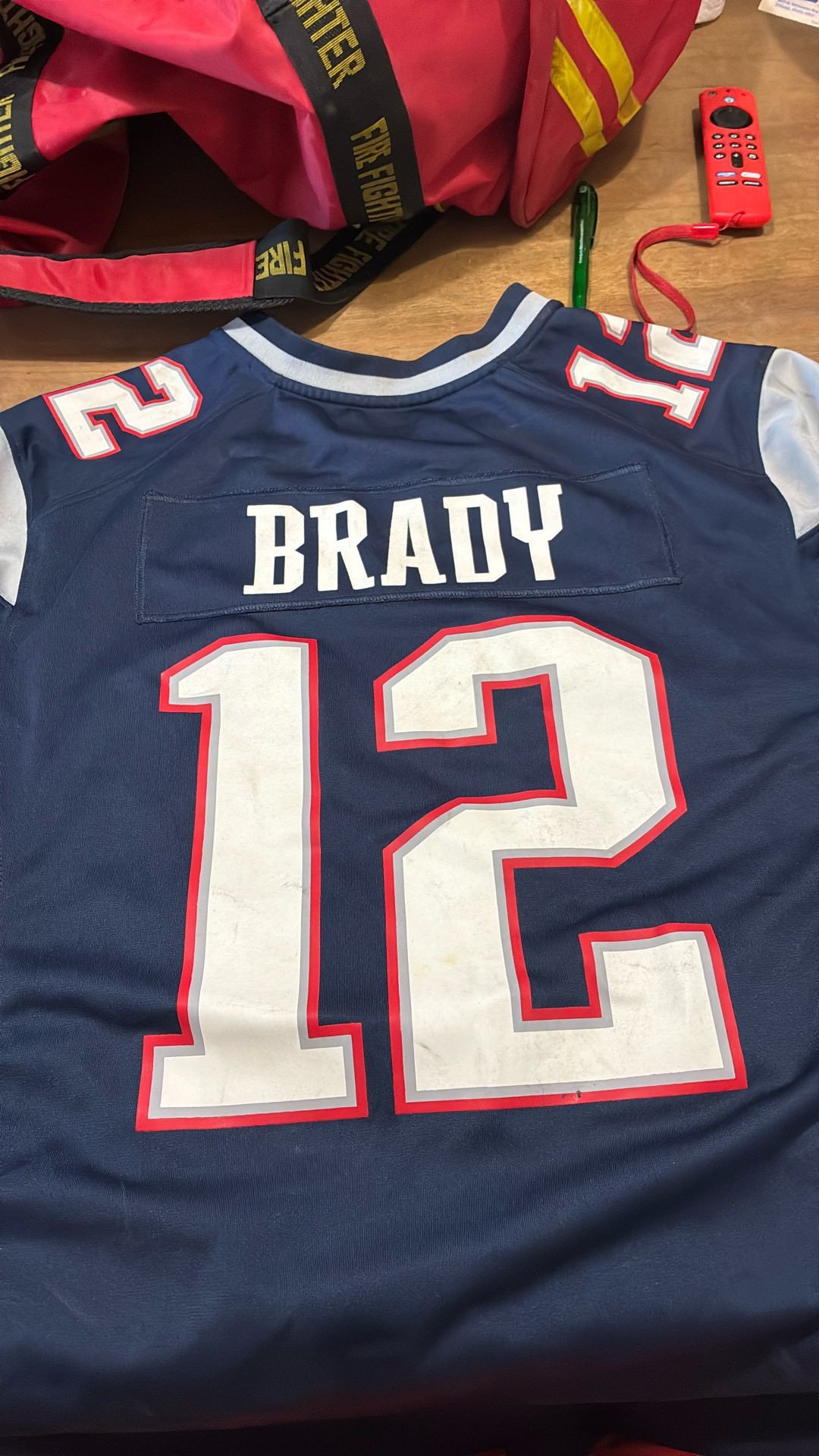 Brady 12 NFL LARGE JERSEY